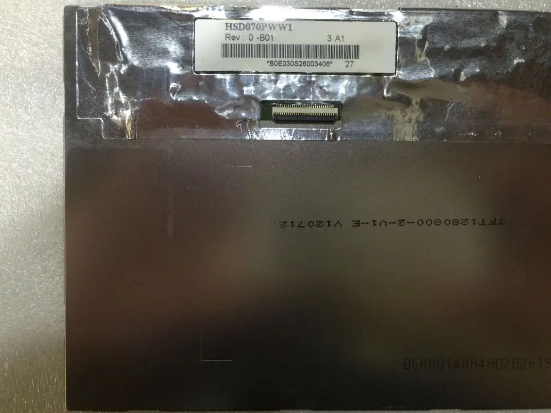 HD IPS LCD ȭ, HSD070PWW1-B01 ػ, 7 ġ, 1280X800
