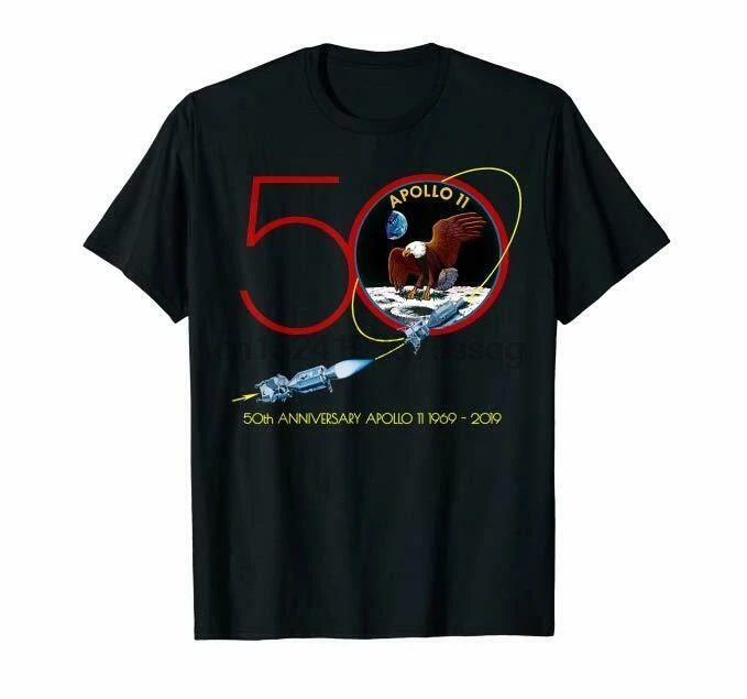 Apollo 11 50th Anniversary Moon Landing 1969 2019 T Shirt |