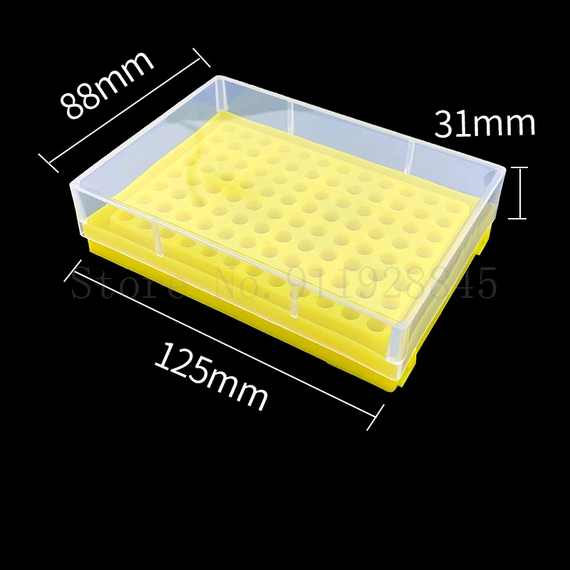 Centrifuge Tube 10pcs/lot 0.2ml 70holes/96holes plastic Centrifuge tube box PCR tube Storage boxs Laboratory supplies