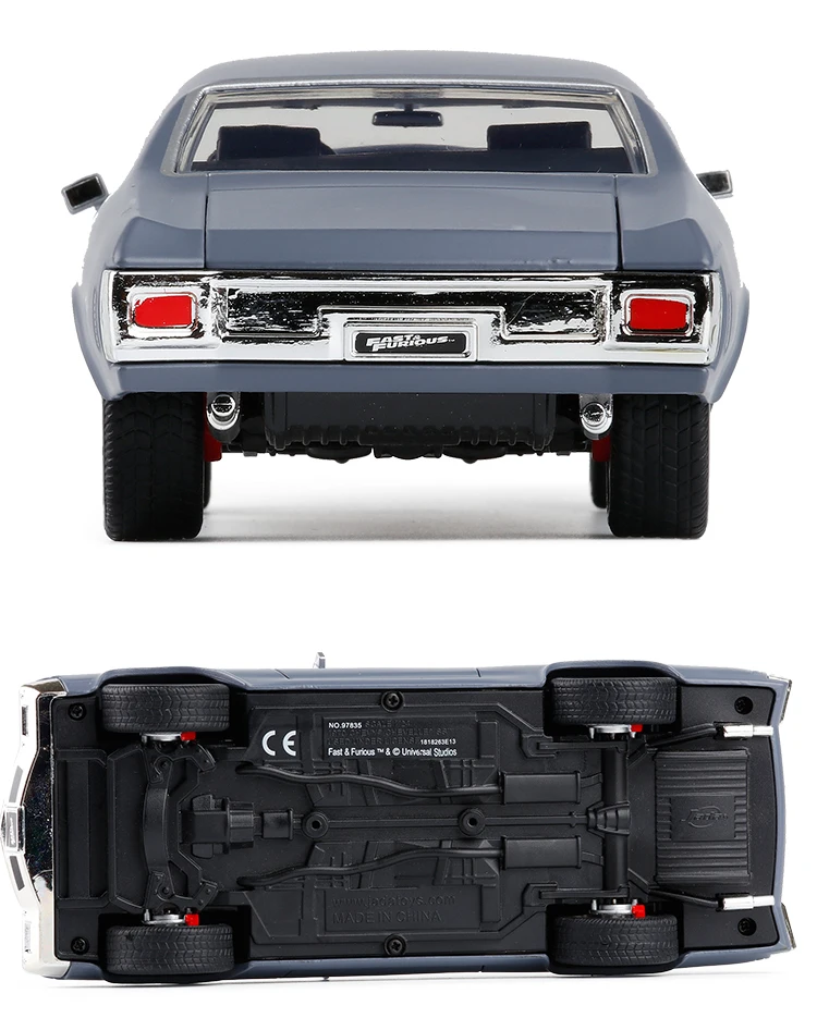 Горячие продажи Jada1: 24 1970 Chevrolet SS металлическая модель автомобиля Модель игрушки 97835 коробка