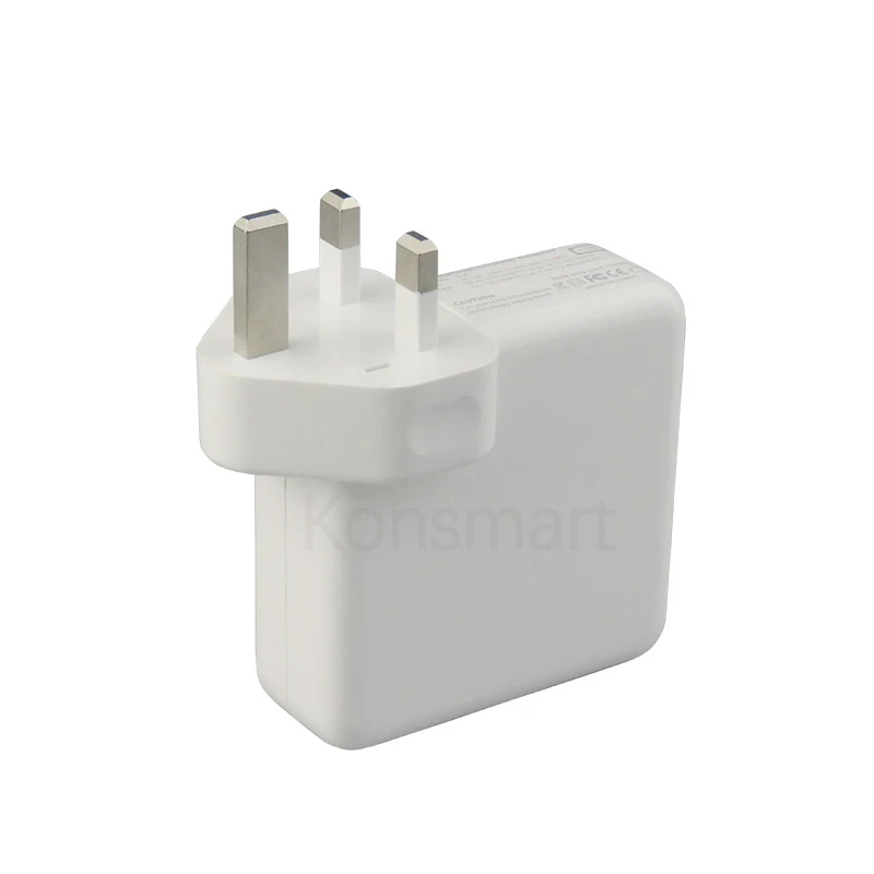 Konsmart 87W Быстрая зарядка PD зарядное устройство для Apple 15 дюймов Macbook Pro Ipad Mini iPhone 11 XR XS Max USB TypeC ноутбук адаптер питания