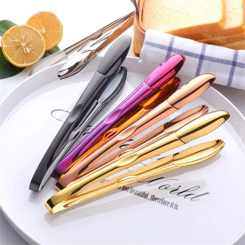 kitchen food tongs  (1)