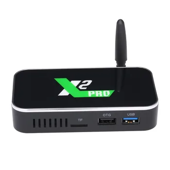 

X2 Pro Smart Android 9.0 TV Box S905X2 Cortex-A53 Quad Core 64 Bit 4GB / 32GB 2.4G & 5G WiFi & 1000M LAN 4K HD Media Player