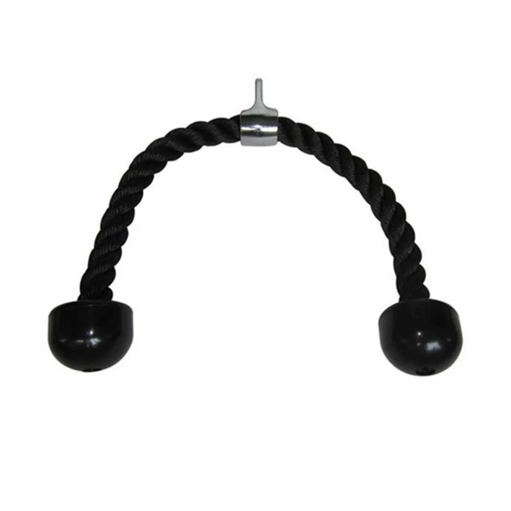 Трицепс кабель для тренажерного зала Push up Pull Down Arm Rope Press Bar тренировки фитнеса