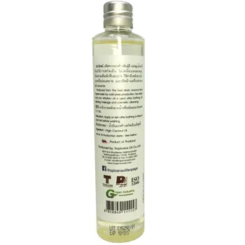 

100% natural organic beauty care h air and dry protection damage repair h air and scalp treatment coconut o il