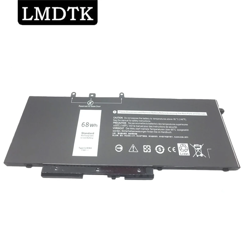 Lmdtk New Gjknx Laptop Battery For Dell Latitude E5480 5580 5490 5590  Precision M3520 M3530 Gd1jp  68wh - Laptop Batteries - AliExpress