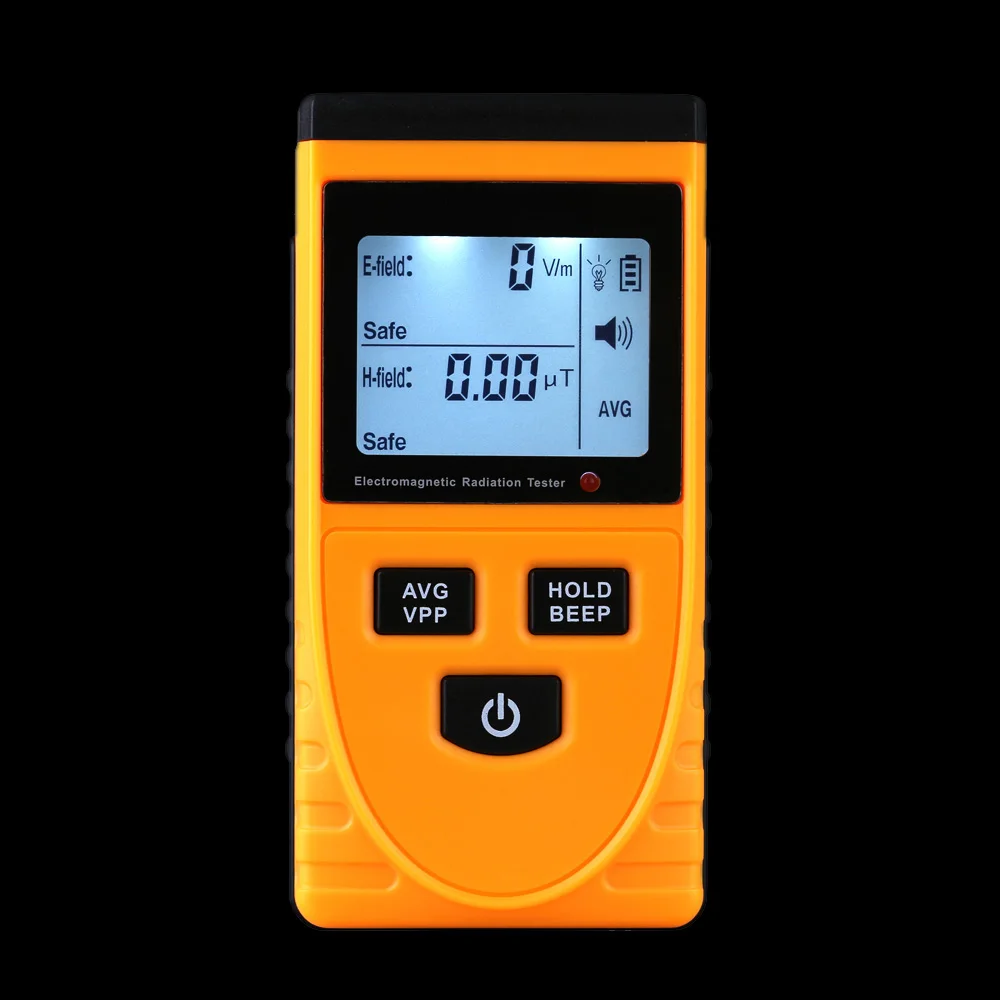 

Electromagnetic Radiation Detector Meter Dosimeter Tester Counter for electric field radiation magnetic field emission
