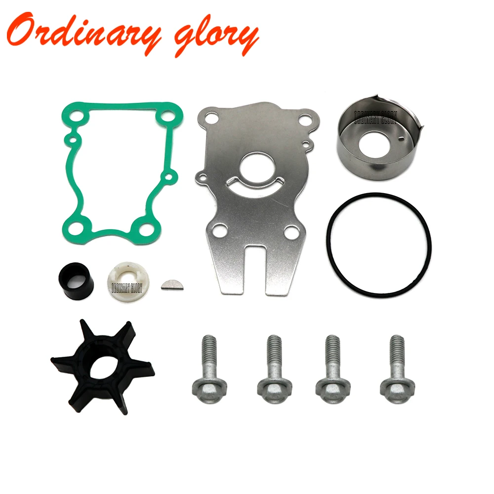 

Water Pump Repair Kit for yamaha outboard 2 Stroke 40HP 50HP 4 Stroke F40 FT50 F50 F60 63D-W0078-00 63D-W0078-01