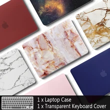 Чехол для ноутбука Apple MacBook Air Pro retina 11 12 13 15 для mac New Pro 16 дюймов с сенсорной панелью+ чехол для клавиатуры