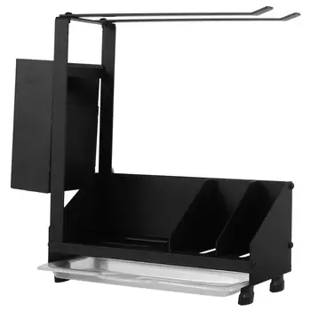 

Kitchen Bowl Chopsticks Storage Rack Wall Mounted Storage Shelf Knife Fork Holder Organizer Cutting Board Holder