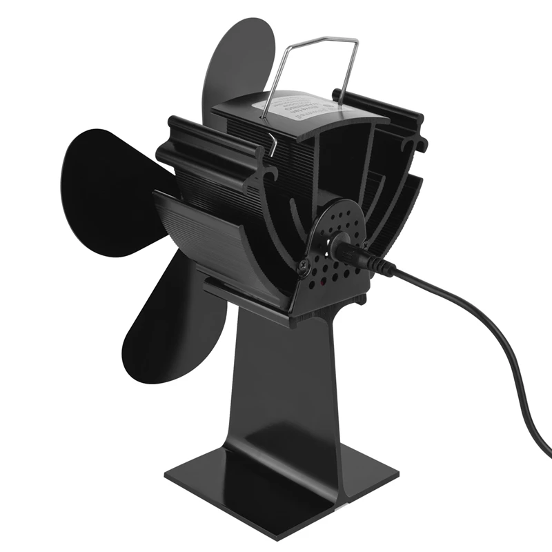 ABRA-бесшумный вентилятор для печи, работающий от тепловой энергии мониторинг Термодинамический тепловой вентилятор печи вентилятор для камина нагревательный вентилятор охлаждения с высоким темом
