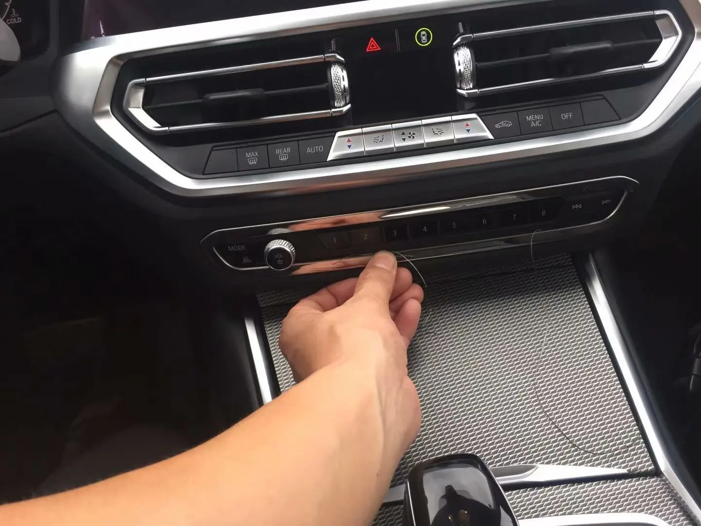 

19 BMW 3 Series Control Button Shiny Hoop BMW 3 Series Only Refit Supcon Button Decoration Shiny Hoop