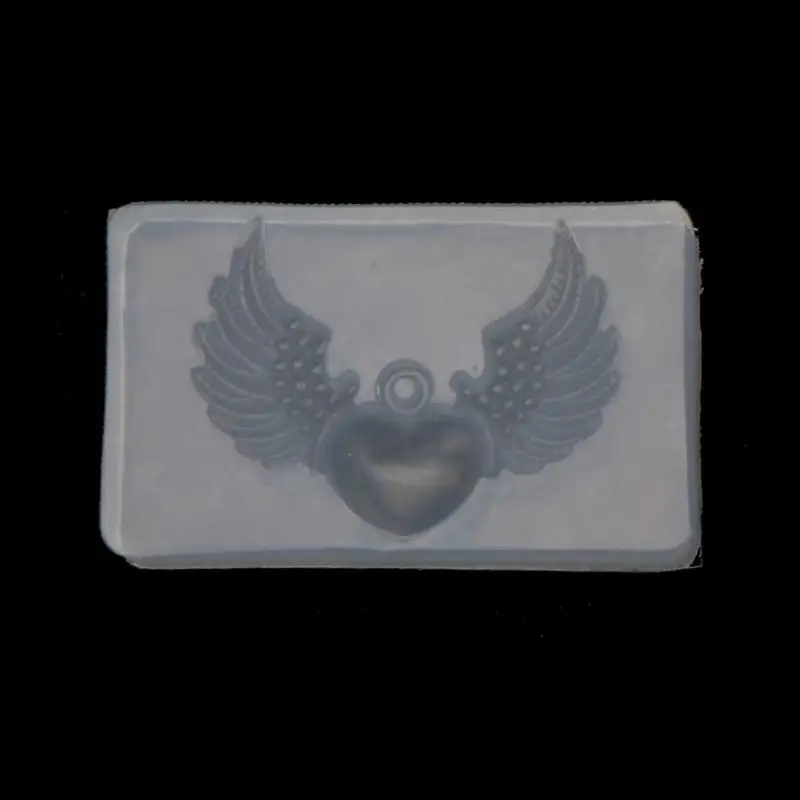 12 Deer Lock Key Crown Coin Heart Bird Pendant Resin Silicone Molds Jewelry Tools - Цвет: 12