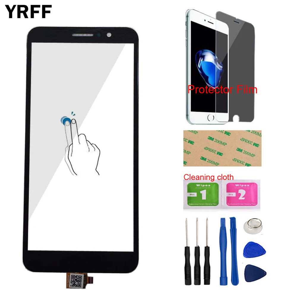 YRFF 5 &quotмобильный сенсорный экран для Cubot J3 Pro J3Pro дигитайзер Передняя стеклянная