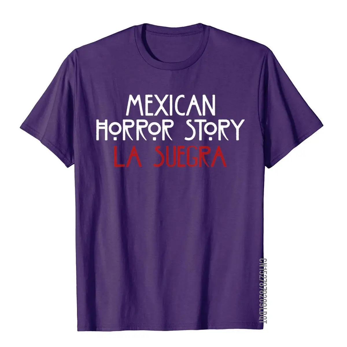 Funny Mexican Shirts La Suegra Quote__B8827purple