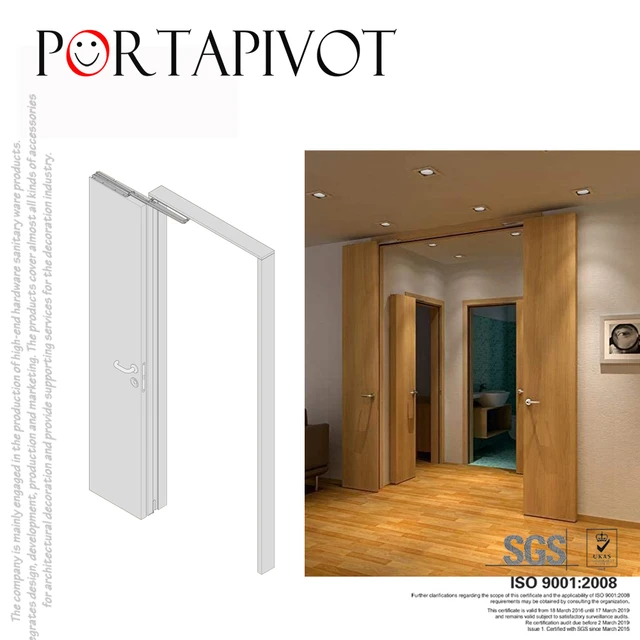 Portapivot-Système de porte pliante à accès complet, Quincaillerie