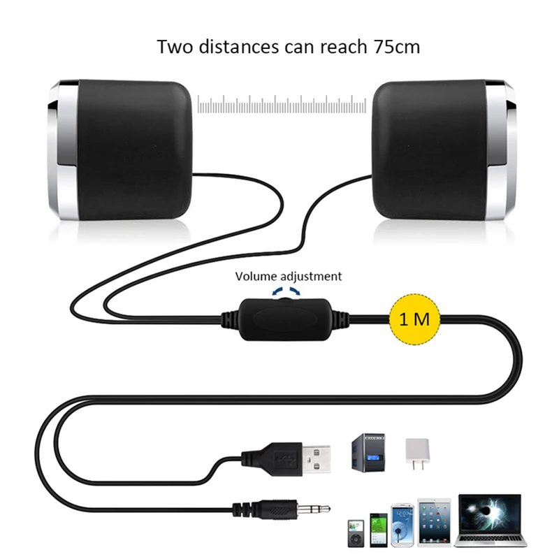 DX12 мини-динамик USB 2,0 компьютерный динамик s проводной стерео мини 3,5 мм AUX динамик для настольного ноутбука Note-Book PC MP3 MP4 3,5 мм AUX