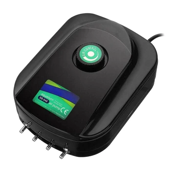 

Ultra-Silent 8W Aquarium Air Pump Fish Tank Increasing Oxygen Pump Tool FK88