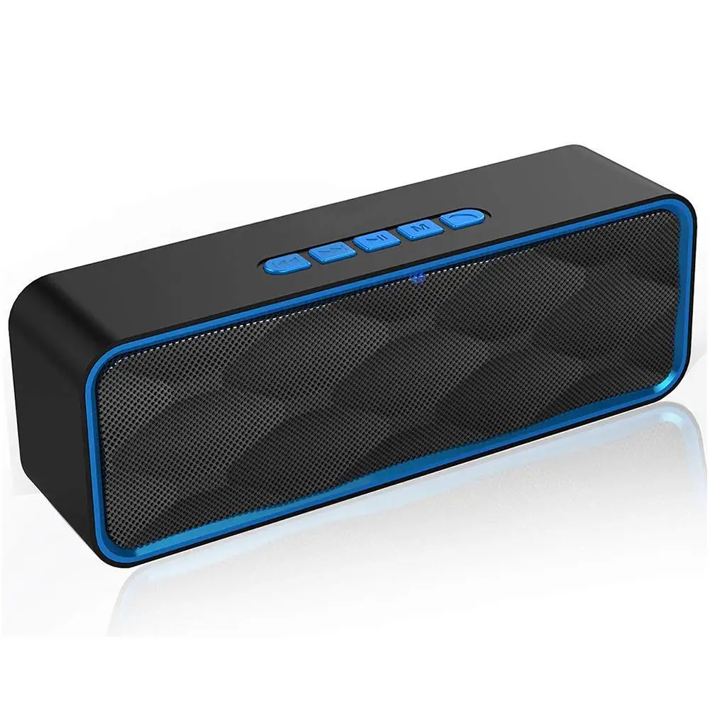 Беспроводной Bluetooth динамик портативный сабвуфер супер бас стерео громкий динамик s