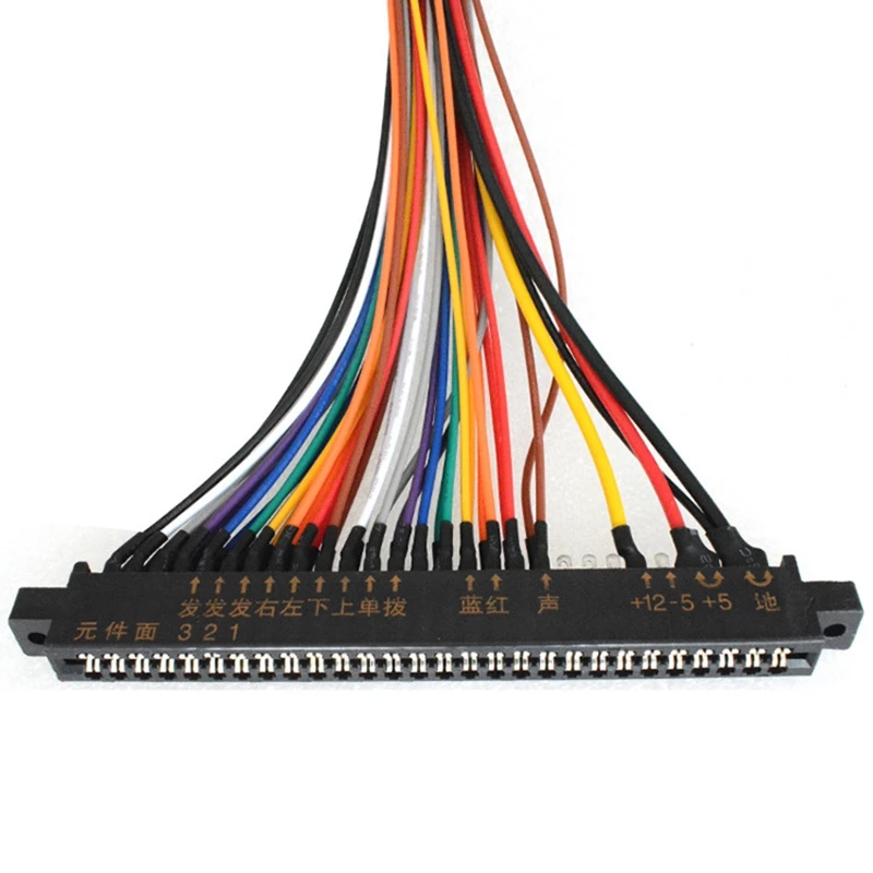 Жгут проводов Jamma 28 Pin Loom для аркадного шкафа аксессуары игры 60 в 1|Запасные части| |