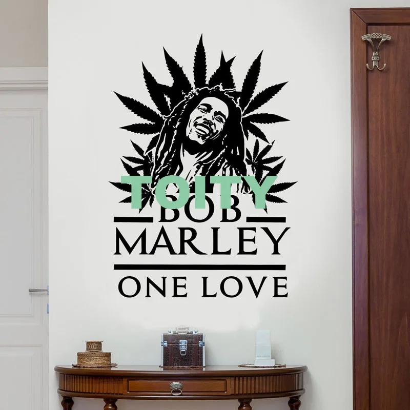 29 дизайнов Боб Марли регги раста Лев Сион плакат One Love Виниловая наклейка для стены Искусство дома комнаты декоративная Фреска