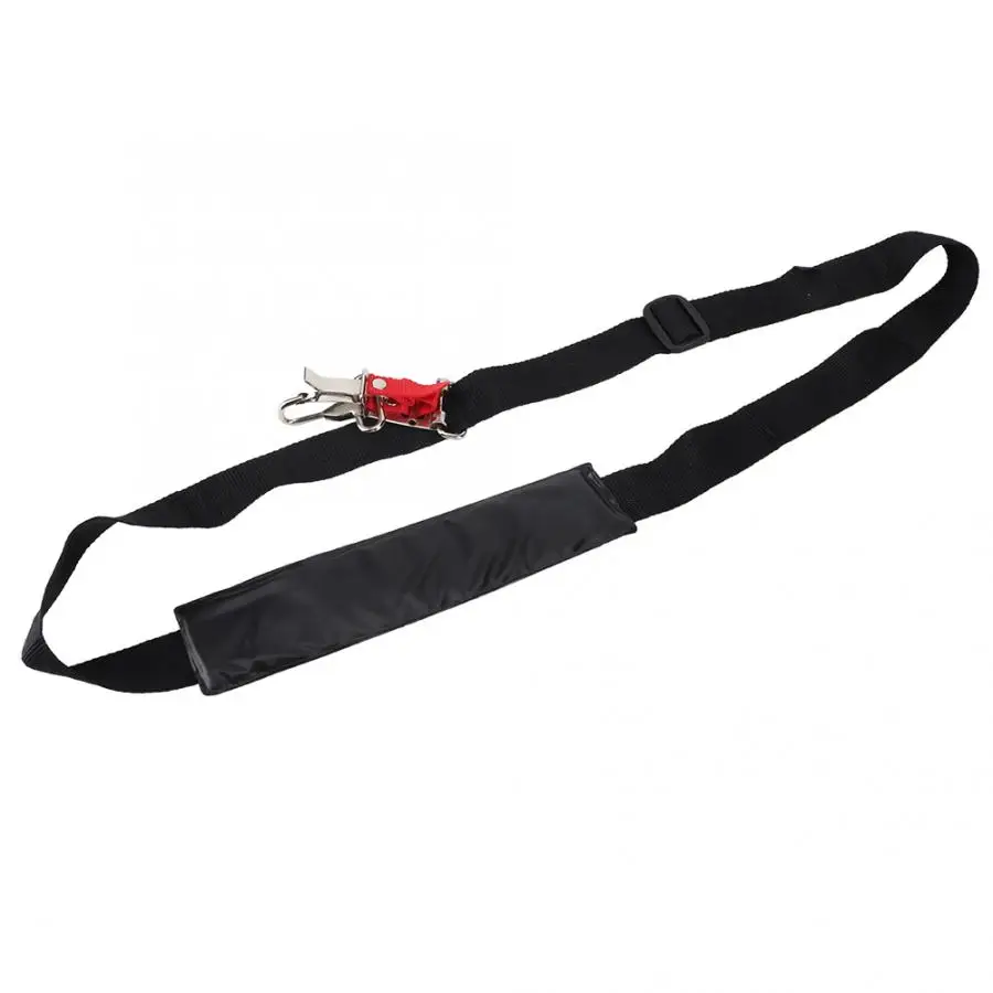 Strimmer Single Shoulder Harness Strap for Brush Cutter Trimmer with Carry Hook