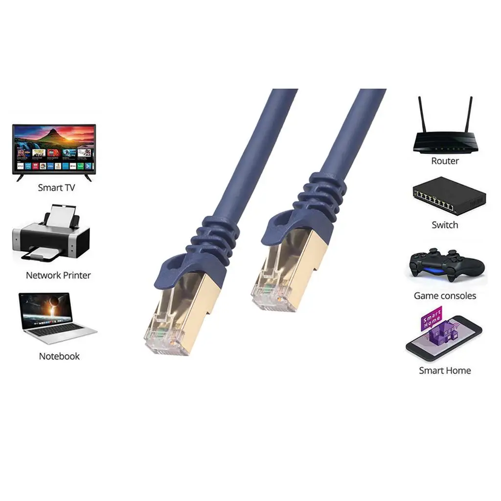 

1x CAT8 Ethernet Patch Cable Internet Network with RJ45 Connector 20m