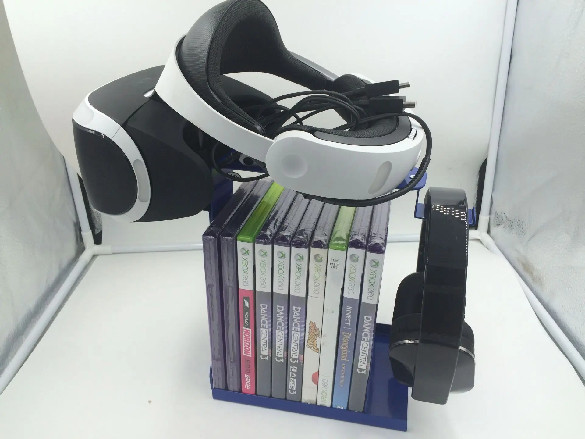 

PS4 VR Holder PS4 VR Helmet Mounted Holder PS4 VR Disc Bracket Set