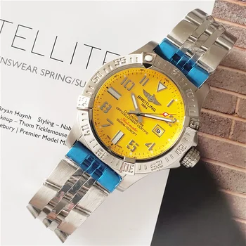 

2020 Breitling Luxury Brand Mechanical Wristwatch Mens Watches Quartz Watch with Stainless Steel Strap relojes hombre automatic