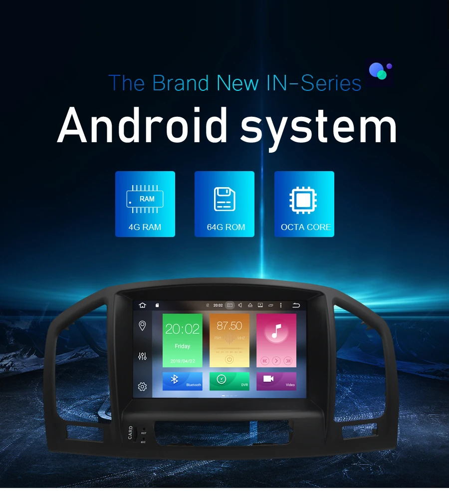 4G ram Android 9,0, автомобильный dvd стерео радио, gps навигация, мультимедийный плеер для Opel Vauxhall Insignia CD300 CD400 2009-2012 Авто