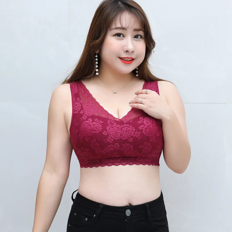 

plus size bra cup push up side sexy furu mm Large e cup women's underwear Lace Push Up Bra
