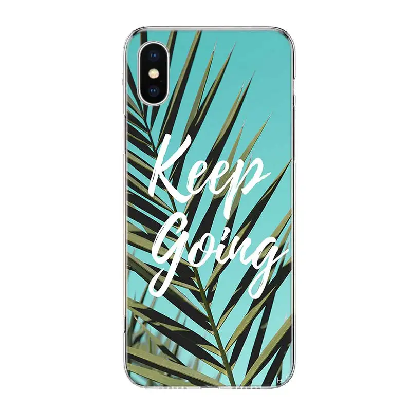 TW197-7 Чехол для телефона с цитатами предложения для iPhone 11 Pro 7 6X8 6S Plus XS MAX+ XR 5S SE 10 Ten Art TPU Coque Capa Shell - Цвет: TW197-7
