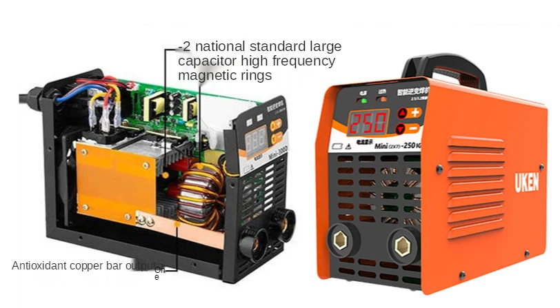 ZX7-250 mini electric welding machine 220v household small all-copper portable automatic 6