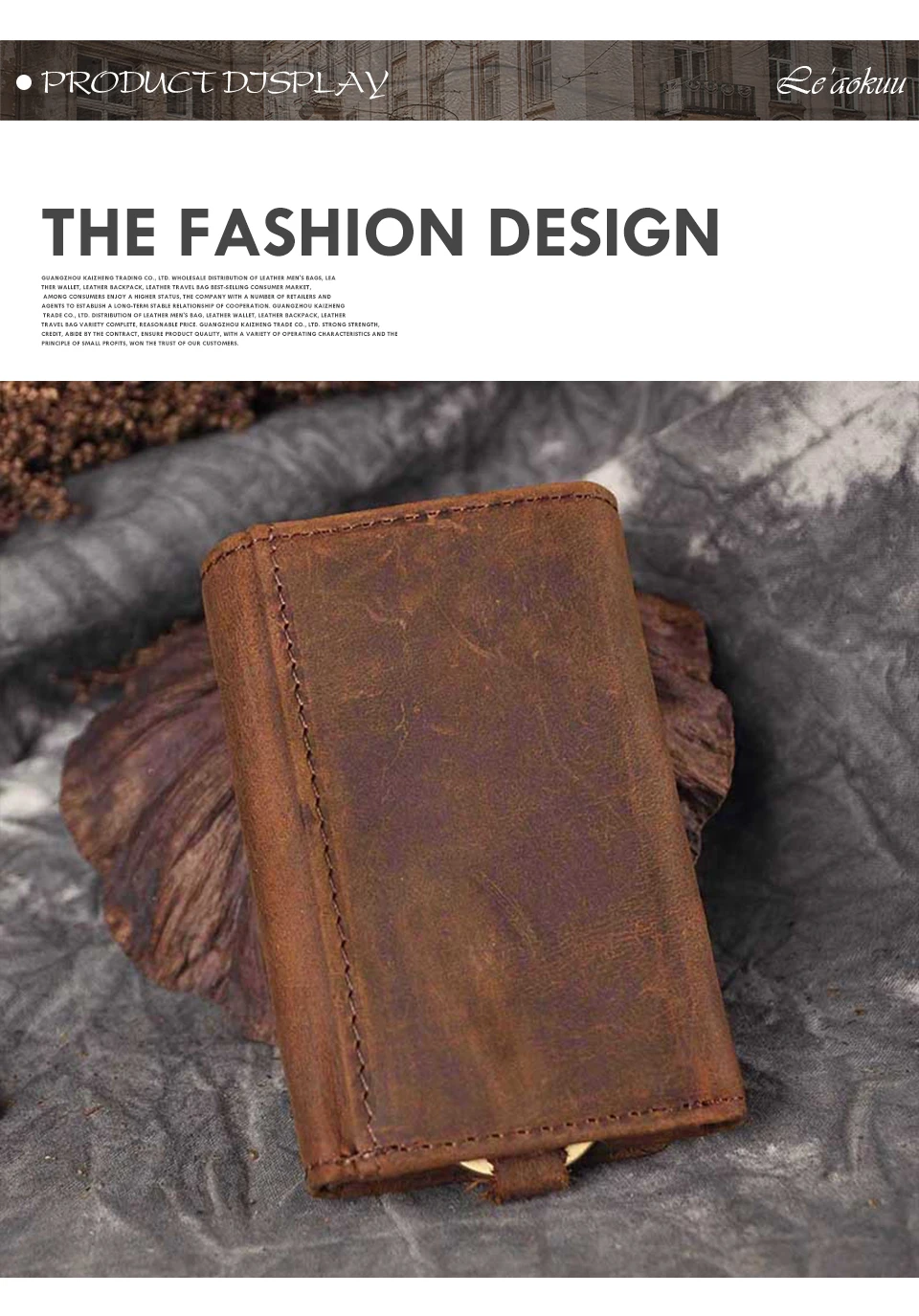 Original Leather Men Fashion Multifunction Coin Wallet Car Remote Case Key Ring Case Holder Chain Designer Key Package Bag 230-L