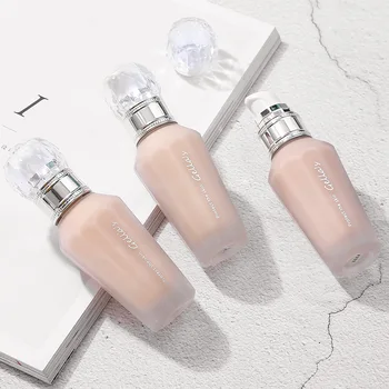 

3 Colors Liquid Face Foundation Long Lasting Full Coverage Foundation Cream Base Makeup Moisturizer Cosmetics Concealer