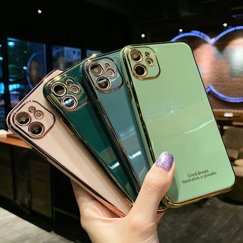 Luxury Plating Silica gel soft Mobile phone Case For iphone XR X XS Max 6 6S 7 8 Plus 11Pro Fashion Cell Phone 11 Case NEW Luxury Plating Silica gel soft Mobile phone Case For iphone XR X XS Max 6 6S 7 8 Plus 11Pro Fashion Cell Phone 11 Case NEW