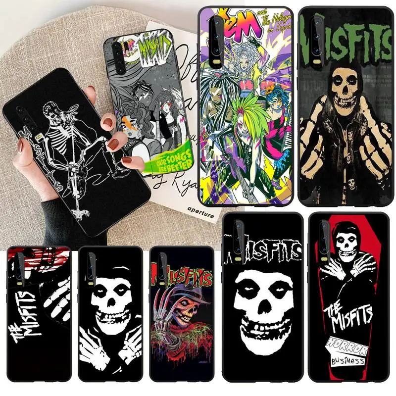 

NBDRUICAI The Misfits Glenn Danzig Black TPU Soft Phone Case Cover for Huawei P30 P20 Mate 20 Pro Lite Smart Y9 prime 2019