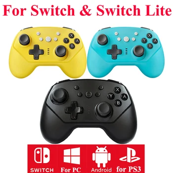 

For Nintendo Switch/Switch Pro/Switch Lite Wireless Bluetooth Gamepad For PS3 PC Android Game joysticks Controller with 6-Axis