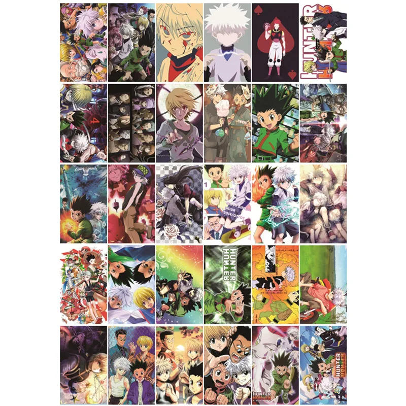 30 Pcs Box Anime Hunter X Hunter Postcard Toy Gon Freecss Killua Zoldyck Magic Paper Collection Lomo Card Postcards Gifts Action Figures Aliexpress 30 Pcs Box Anime Hunter X Hunter Postcard Toy Gon Freecss Killua Zoldyck Magic Paper Collection Lomo Card Postcards Gifts Action Figures Aliexpress
