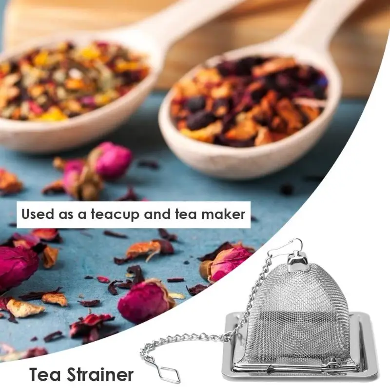 Stainless Steel Tea Strainer New and High Quality Fashionable Atmosphere Teapot Filter Home Kitchen Drinkware Accessories