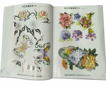 

tattoo book New Tattoo Book Album Popular Patterns Flowers Manuscripts Tatoo Lineart Pattern Books Small Fresh Tattoos Drawing