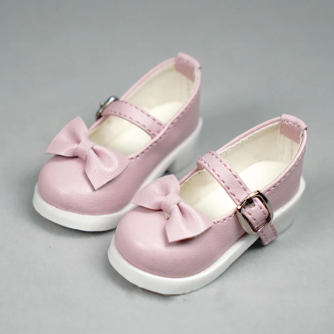 

BJD Doll Boots for 1/3 1/4 1/6 MSD YOSD size playful cute bow leather shoes 6 color optional doll accessories
