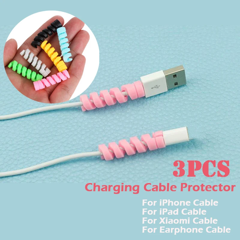 Новый зарядный кабель протектор Saver чехол для iphone 8 X USB зарядное устройство кабель очаровательны и мило