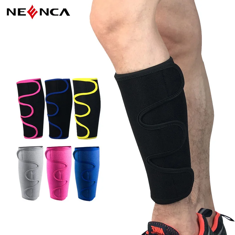 NEENCA Sport Shin Guard Leg Warmers Sleeve Calf Guards Protection Adjustable for Cycling Football basketball Weightlifting
