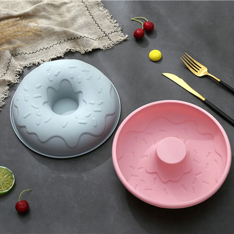 1pc Donut Baking Mold DIY Desserts Cake Maker Fondant Doughnut Cutter Bakery Decorating Home Party Kitchen Accessories