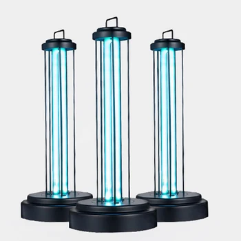 

In stock 60W 38W High Ozone UV Disinfection lamp Remote Control Timing Ultraviolet Lamps UVC Germicidal Light Mites Lights 110V