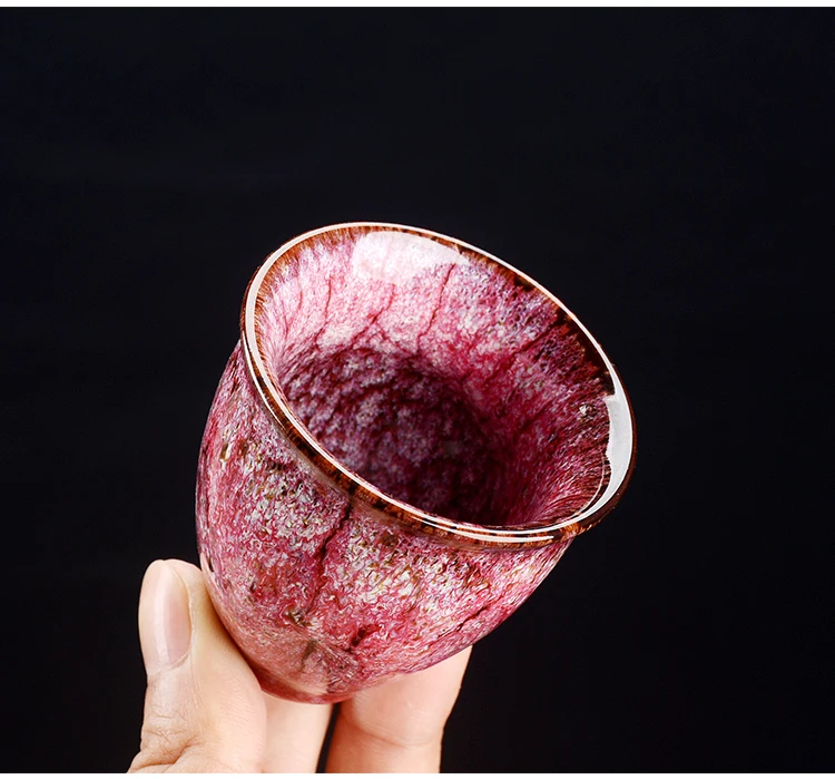 Китайская чашка для чая японская Пуэр Улун кунг-фу teaware маленькая Одиночная керамическая чашка красочные 2 шт чайный набор, чашки