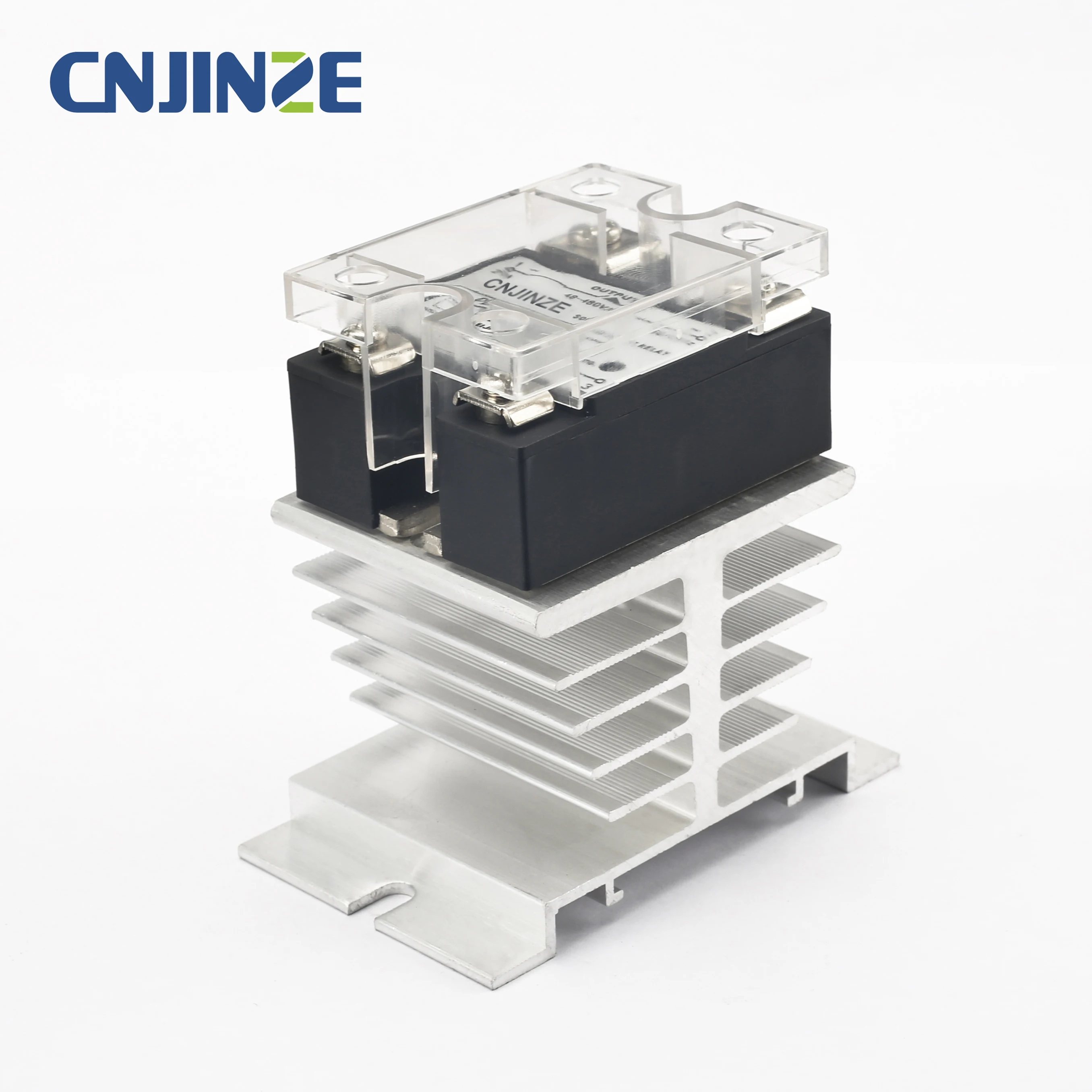 PDH 4810AA/ 10A/480V DC control AC Black shell Однофазное твердотельное реле|Реле| |