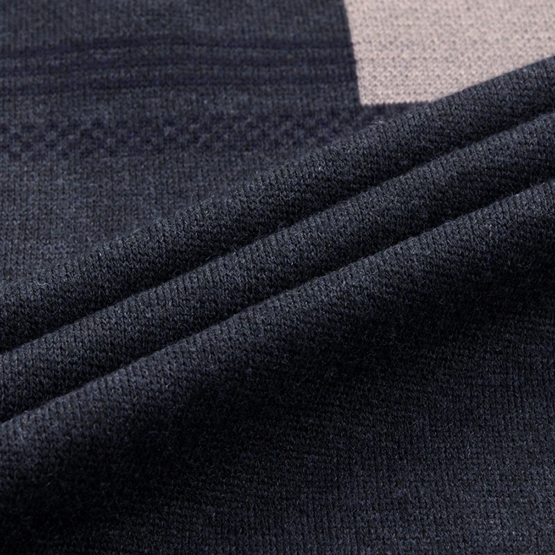casual thick warm winter zipper knitted pull sweater men wear jersey dress pullover knit mens sweaters male fashions 02143