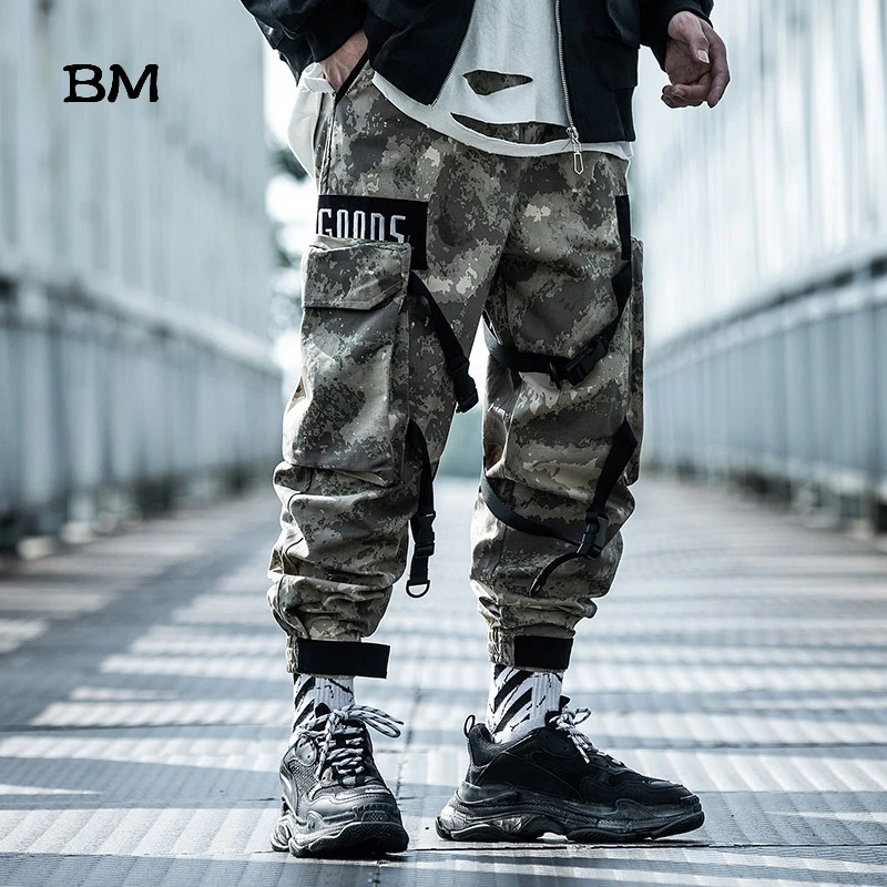 Techwear Hip Hop Pants Streetwear Harem 